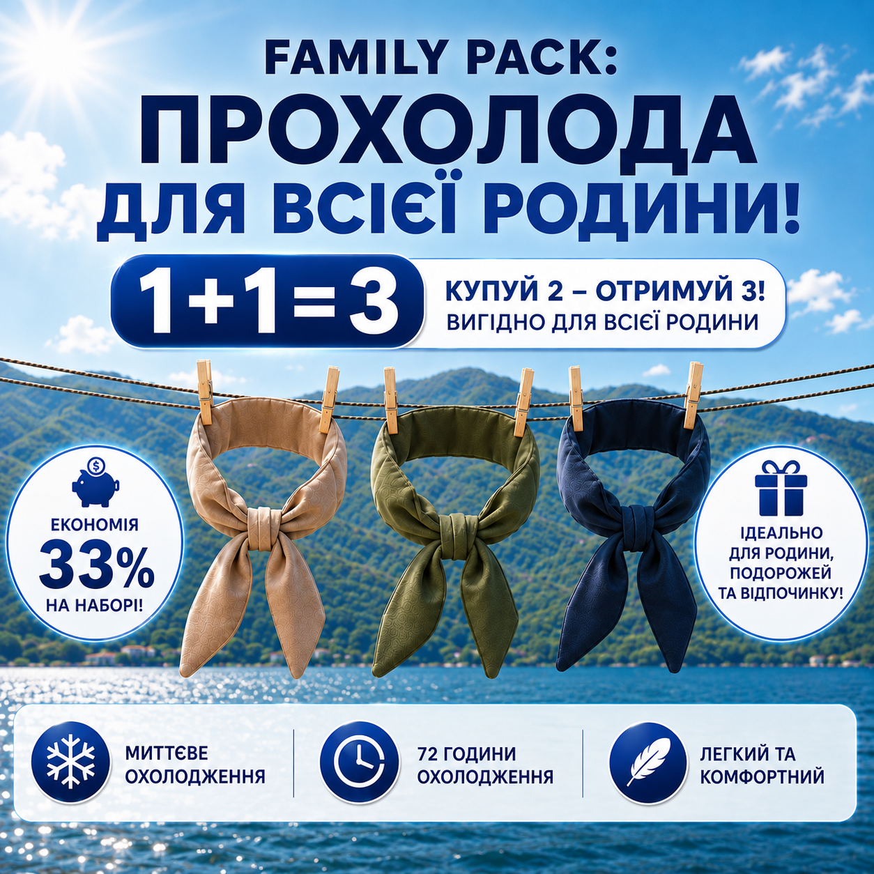 Family Pack x3